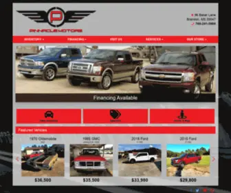 Pinnaclemotorsllc.com(Pinnaclemotorsllc) Screenshot