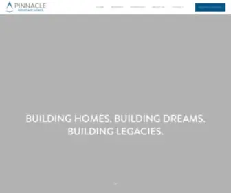 Pinnaclemtnhomes.com(Pinnacle Mountain Homes) Screenshot