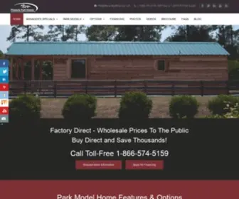 Pinnacleparkhomes.com(Pinnacle Park Homes) Screenshot