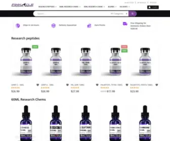 Pinnaclepeptides.com(Buy Research Peptides & Research Liquids) Screenshot