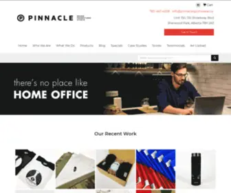 Pinnaclepromo.ca(Pinnacle Brand Promotions Studio) Screenshot