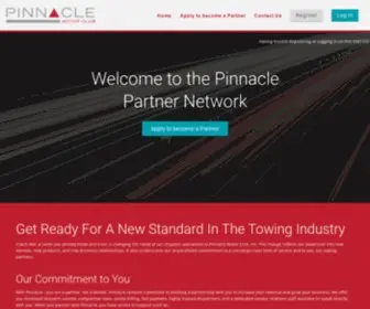 Pinnacleproviders.com(Pinnacle Partner Portal) Screenshot