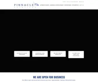 Pinnaclesolutions.net(Pinnacle Solutions) Screenshot