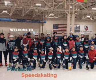 Pinnaclespeedskating.com(Pinnacle) Screenshot