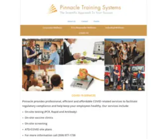 Pinnacletrainingsystems.com(Pinnacle Training Systems) Screenshot