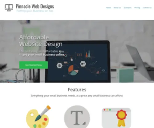 Pinnaclewebdesigns.com(Affordable Website Design Company) Screenshot