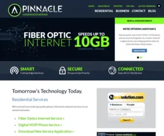 Pinncom.com(Dobson Fiber) Screenshot