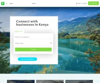 Pinned.co.ke(Businesses, Hospitals, Schools Directory in Kenya) Screenshot