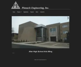 Pinneng.com(Pinnacle Engineering) Screenshot