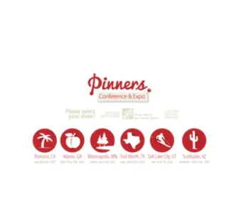 Pinnersconference.com(Pinners Conference & Expo) Screenshot