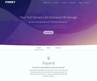 Pinneyinsurance.com(Pinney Insurance) Screenshot