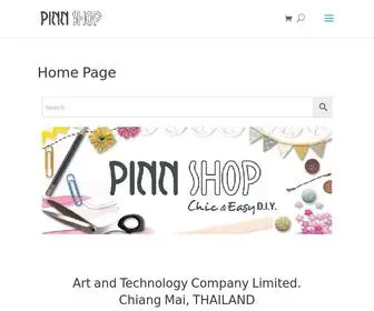 Pinnpes.com(An embroidery customization service website) Screenshot