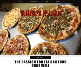 Pinosrva.com(Pino's Pizza) Screenshot