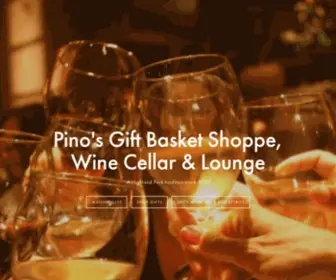 Pinosshop.com(Pino's Gift Basket Shoppe) Screenshot