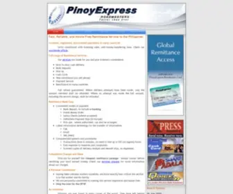 Pinoy-Express.com(Pinoy Express) Screenshot