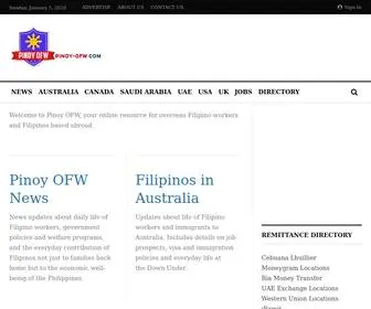 Pinoy-OFW.com(Overseas Filipino Workers) Screenshot