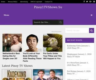 Pinoy1TVshows.su(Dit domein kan te koop zijn) Screenshot