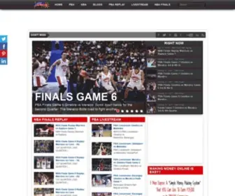 Pinoybasketball.net(Pinoy Basketball) Screenshot