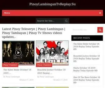 Pinoylambingantvreplay.su(Asian Drama) Screenshot