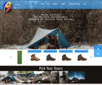 Pinoyoutdoorgears.com(Camping Gears) Screenshot