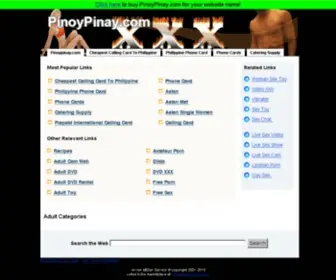 Pinoypinay.com(The Leading Recipes Site on the Net) Screenshot