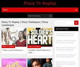 Pinoyreplaytvshows.su(Pinoy Tv Replay) Screenshot