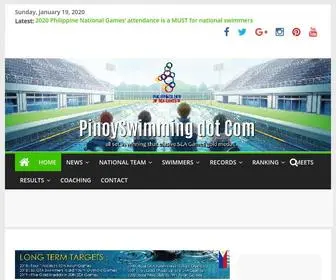 Pinoyswimming.com(Welcome) Screenshot