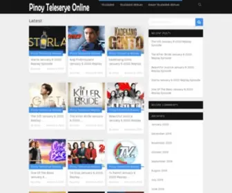 Pinoyteleseryeonline.com(Pinoy Teleserye Online) Screenshot