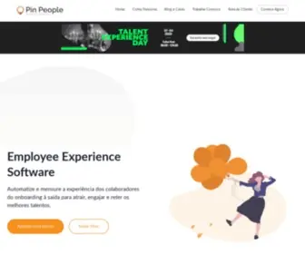 Pinpeople.com.br(Employee Experience Software) Screenshot