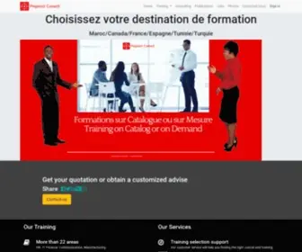 Pinpoint-Conseil.com(Formation et Conseil) Screenshot