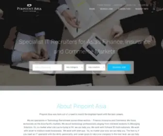 Pinpointasia.com(Pinpoint Asia) Screenshot