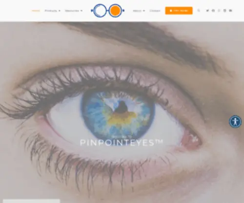 Pinpointeyes.com(Home) Screenshot