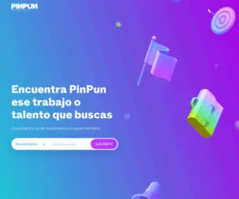 Pinpun.com(Encuentra el trabajo o talento perfecto para ti) Screenshot