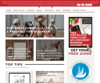 Pinright.com(Pinterest Business Account Management) Screenshot