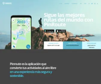 Pinroute.com(Sigue las mejores rutas del mundo con PinRoute Pinroute) Screenshot