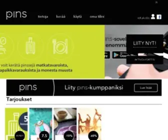 Pins.fi(Tervetuloa PINS) Screenshot
