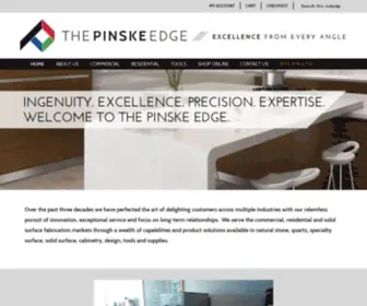 Pinske-Edge.com(The Pinske Edge) Screenshot