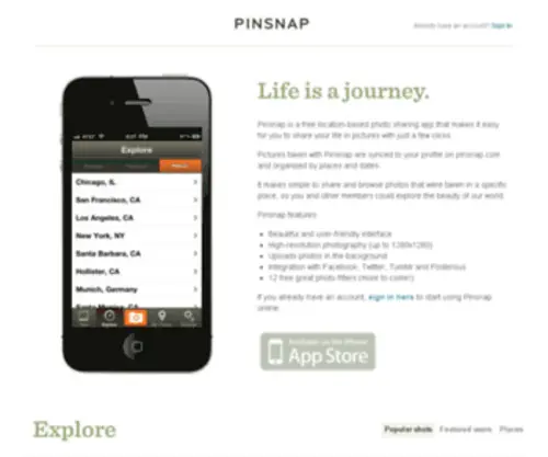 Pinsnap.com(Pinsnap) Screenshot