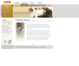 Pintai.com(CNC Machining Parts) Screenshot