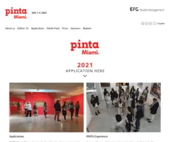 Pintamiami.com(Pinta Miami) Screenshot