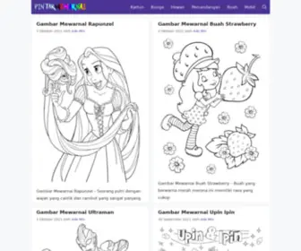 Pintarmewarnai.com(Pintar Mewarnai) Screenshot