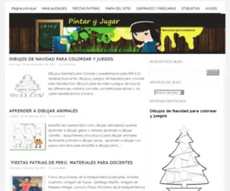 Pintaryjugar.com(Pintar y jugar) Screenshot