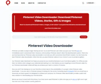 Pinterestvideodownloader.io(Pinterest video downloader) Screenshot