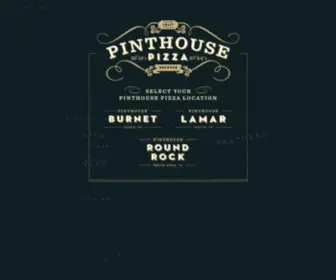 Pinthousepizza.com(Pinthouse Pizza) Screenshot
