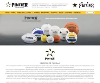 Pintier.com.ar(Para todos los deportes) Screenshot
