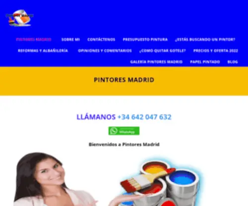 Pinto-Resmadrid.com(Hosted By One.com) Screenshot