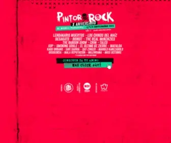 Pintorrock.com(PintorRockFestival Punk) Screenshot