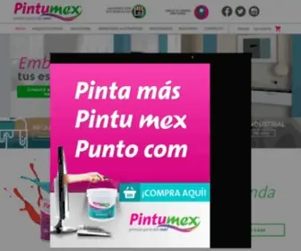 Pintumex.com.mx(Fabricación) Screenshot