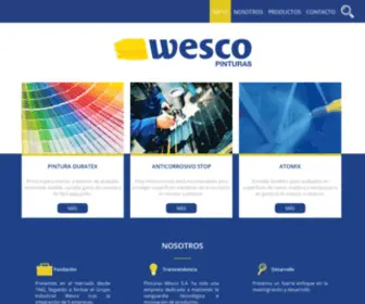 Pinturaswesco.com(WESCO) Screenshot