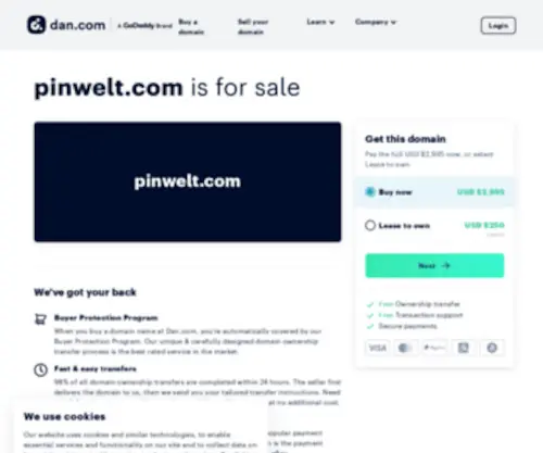 Pinwelt.com(Pin) Screenshot